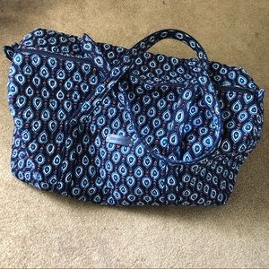 Vera Bradley iconic large travel duffel